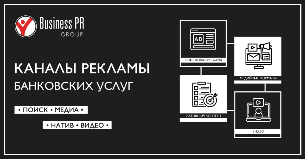 Основные каналы рекламы банковских услуг в digital